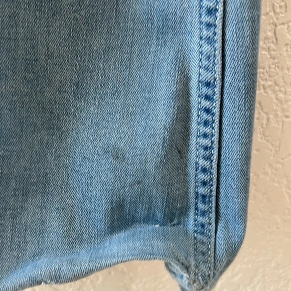 HOLLISTER Jeans Flare Junior's High Rise wide leg Stretch Light Wash Denim 13R - Picture 6 of 10